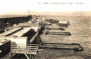 Oran - Bains de mer de la jetee